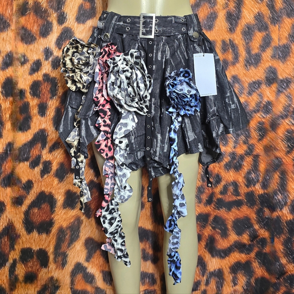 Feeling Wild Mini Skirt